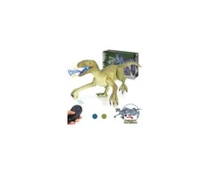 Malplay Dinozauras Velociraptor su valdymo pultu, garso ir šviesos efektais