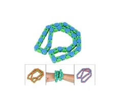 Fidget gyvatėlė antistresinė rinkinys 6 vnt.