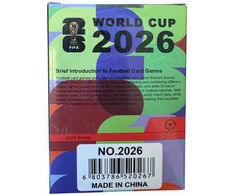 KNYGA Futbolo kortelės FIFA World Cup 2026 20 vnt. analogas