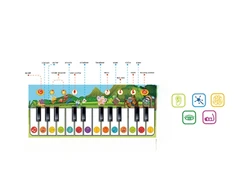 Interaktyvus muzikinis kilimėlis Pianinas