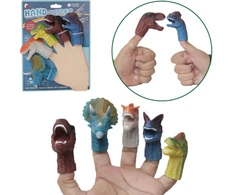 Magy Antpirščių rinkinys 5 vnt, Dinozaurai