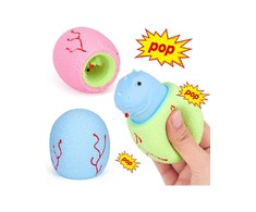 Magy Dinozauras squishy, minkomas antistresinis žaislas, 3 vnt.