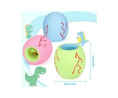 Magy Dinozauras squishy, minkomas antistresinis žaislas, 3 vnt.