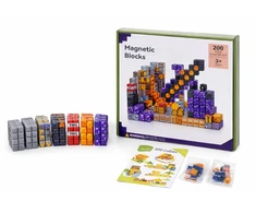 Magy Minecraft statybinių blokų kaladėlių rinkinys 200 vnt