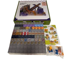 Magy Minecraft statybinių blokų kaladėlių rinkinys 200 vnt
