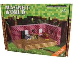 Magy Minecraft statybinių blokų rinkinys kambarys 83 vienetai