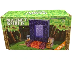 Magy Minecraft statybinių blokų rinkinys portalas 34 vienetai