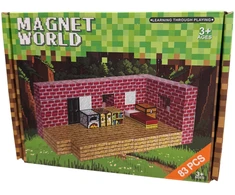 Magy Minecraft statybinių blokų rinkinys kambarys 83 vienetai