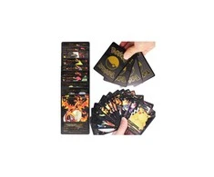Magy Pokemon kortos 55 vnt. juoda kolekcija Charizard Vmax+ albumas 240 talpos
