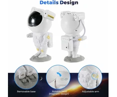 Magy Projektorius astronautas robotas