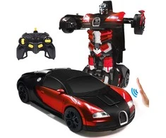 Magy Robotas transformeris RC automobilis su valdymo pultu