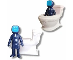 Magy Skibidi toilet figūrėlė