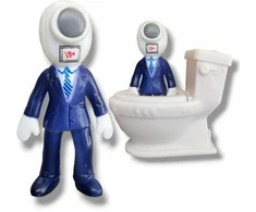 Magy Skibidi toilet figūrėlė