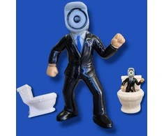 Magy Skibidi toilet figūrėlė