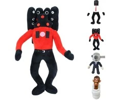 Magy Skibidi toilet pliušinis žaislas 27 cm.