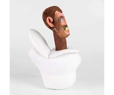 Magy Skibidi toilet pliušinis žaislas 28 cm.