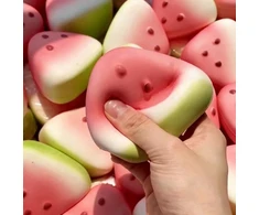 Magy Squishy arbūzas watermelon antistresinis žaislas
