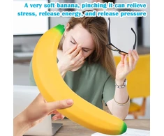 Magy Squishy bananas 40 cm XL dydis