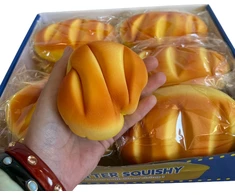 Magy Squishy duona bandelė minkomas antistresinis žaislas
