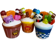 Magy Squishy ledai minkomas žaislas