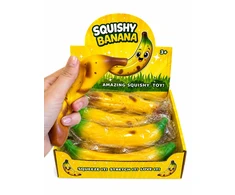Magy Squishy minkomas antistresinis žaislas bananas