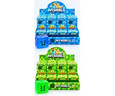 Magy Squishy needoh tipo kubas minecraft antistresinis minkomas žaislas