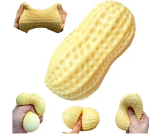 Inne Magy Squishy peanut žemės riešutas antistresinis minkomas žaislas dumpling tipo