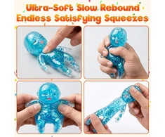 Magy Squishy vaikas baby antistresinis minkomas žaislas