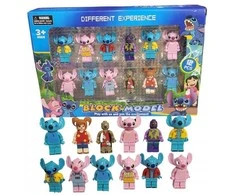 Magy Stitch LEGO figūrėlės rinkinys 12 vnt