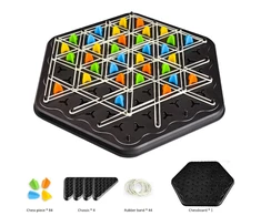 Magy Strateginis virvučių geometrijos stalo žaidimas Chain Game