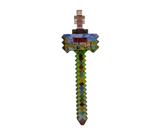 Magy Šviečiantis plaktukas kardas Minecraft 39 cm