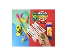 Magy Žaislų rinkinys 3-7m. vaikams, 7 vnt, Hulk pop it, nuplaunami flomasteriai, slaimas