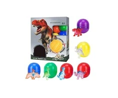 Malplay Dinozaurai kiaušiniai - siurprizas, 6 vnt. rinkinys