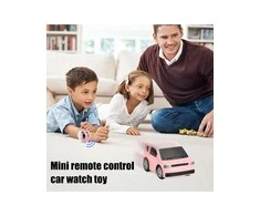 Malplay Mini nuotolinio valdymo automobilis laikrodis valdymo pultas, rožinė spalva