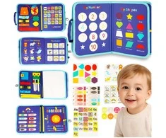 Malplay Montessori lavinamoji knyga vaikui