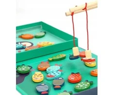 Malplay Montessori medinis žaidimas žvejyba