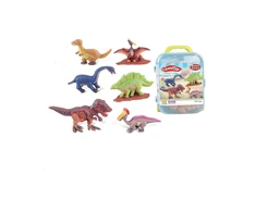 Modelino rinkinys su formelėmis Dinozaurai, 12 vnt.