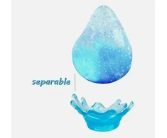 Needoh tipo Dream Drop lašas squishy minkomas žaislas antistresinis