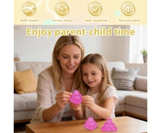 Needoh tipo Triangle piramidė squishy minkomas žaislas antistresinis