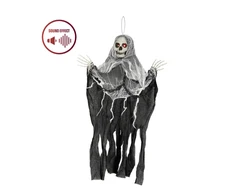 Partypal Helovino dekoracija SKELETAS su garso ir šviesos efektais