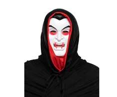 Partypal Helovino kaukė vampyras su skraiste