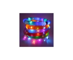 Šlanga/vamzdis fidget pop led šviečianti 6 vnt,