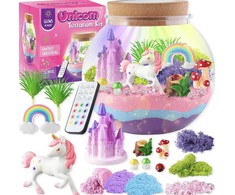 Šviečiantis vienaragio terariumo rinkinys Unicorn Terrarium Kit