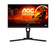 Klaviatūra AOC 25G3ZM/BK Monitorius | 24.5", FHD, VA, 240 Hz