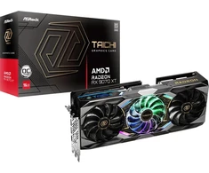 ASROCK Radeon RX 9070 XT Taichi GPU Vaizdo Plokštė | 16GB, GDDR6, OC Edition