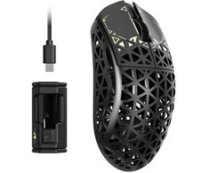 ARTISAN ATTACK SHARK R5 Ultra Wireless Belaidė Žaidimų Pelė | Juodas