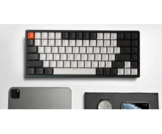 Keychron S1 Wireless (S1-H1) - US išdėstymas - Hot-Swappable Low Profile Gateron Raudona - Juodas (Juoda) Mechaninė Belaidė Žaidimų Klaviatūra