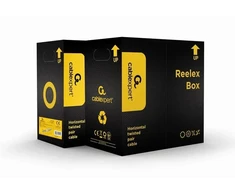 CABLEXPERT CAT6 FTP LAN Gelfilled outdoor cable, solid, Kabelis | Juodas, 305 m