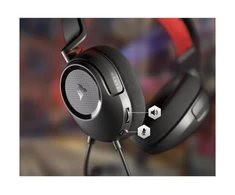 Corsair HS35 v2 Žaidimų Ausinės | Raudona