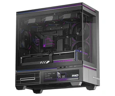 DĖMESIO! PAŽEISTA PAKUOTĖ! Thermalright TL-M10 Vision Kompiuterio Korpusas | Juodas